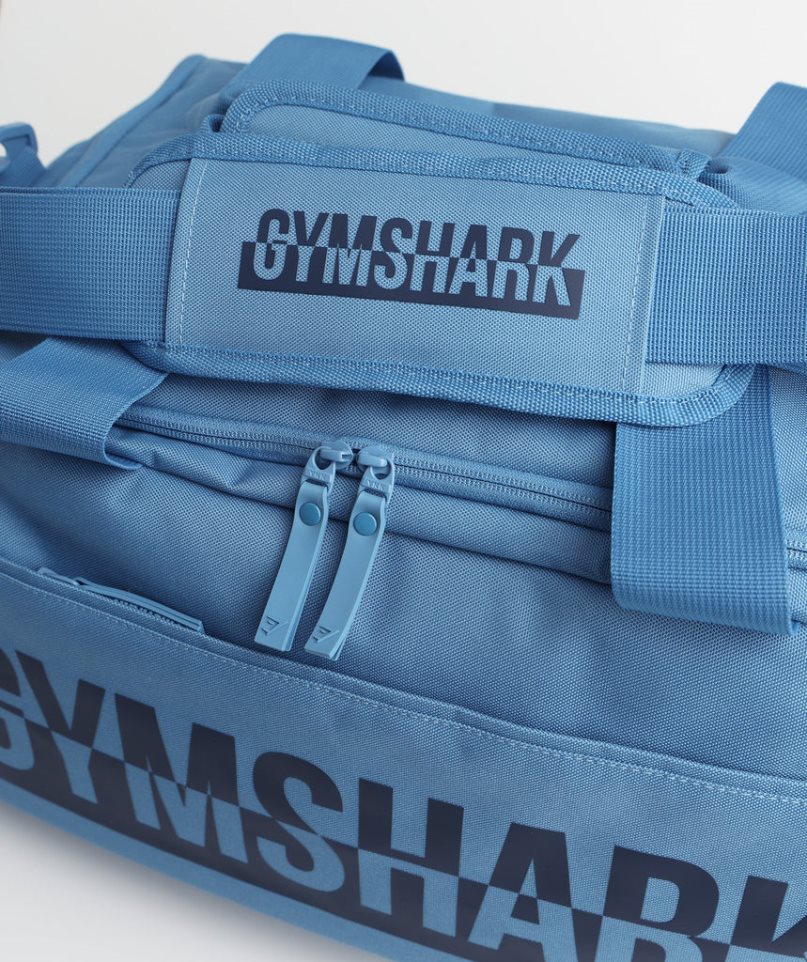 Torby Sportowe Gymshark Bold Gym Niebieskie | PL 376ATZ